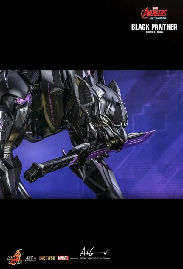 HOTAC05D55 Avengers: Mech Strike - Black Panther Diecast 1:6 Scale Action Figure - Hot Toys - Titan Pop Culture