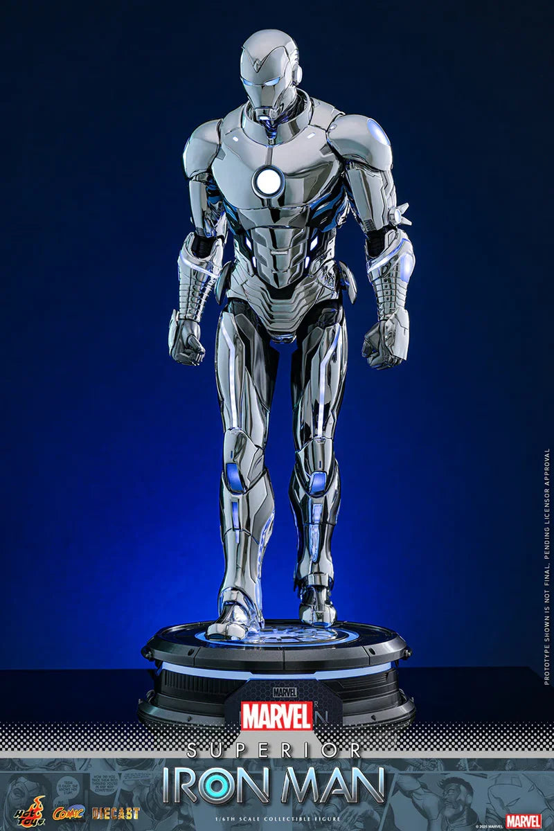 Iron Man - Figura de acción coleccionable de Iron Man superior a escala 1:6.