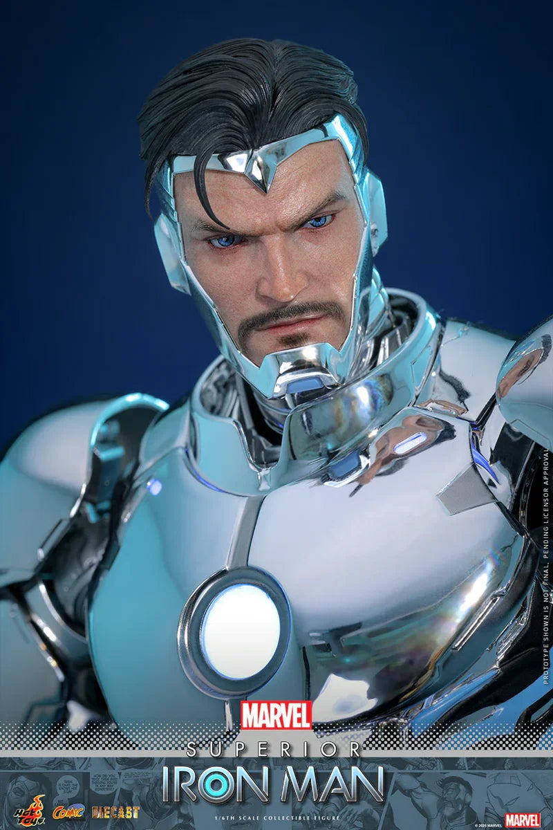 Iron Man - Figura de acción coleccionable de Iron Man superior a escala 1:6.
