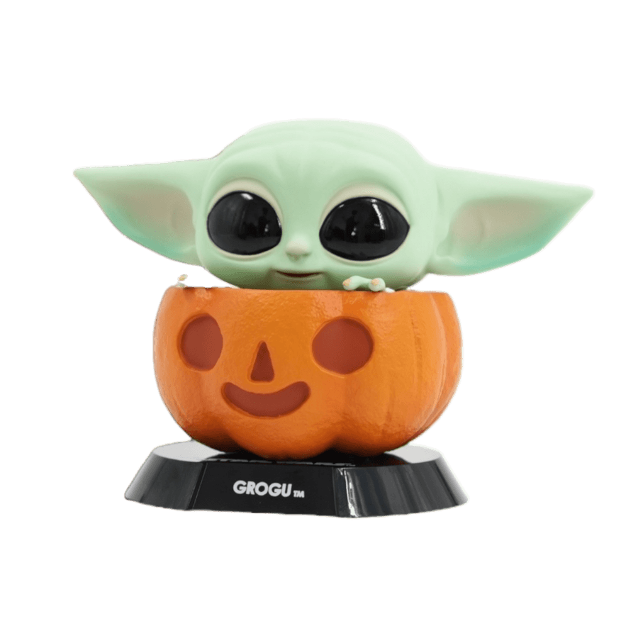 Star Wars: Mandalorian - Grogu in Pumpkin Cosbaby Cosbaby by Hot Toys | Titan Pop Culture