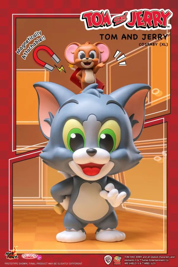 HOTCOSB1127 Tom & Jerry - Tom & Jerry XL Cosbaby - Hot Toys - Titan Pop Culture