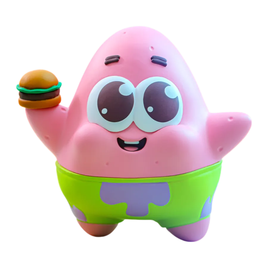 HOTCOSB1129 SpongeBob Squarepants - Patrick Star Cosbaby - Hot Toys - Titan Pop Culture