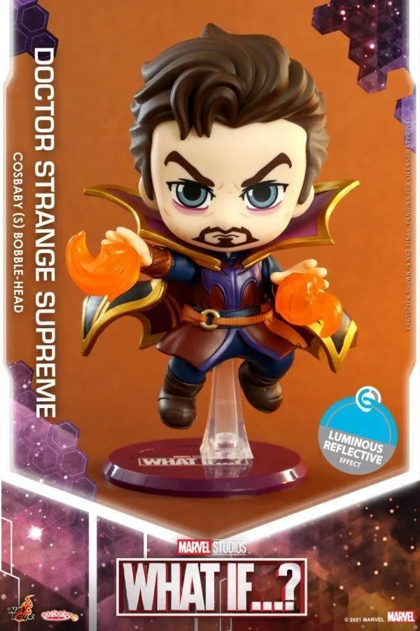 HOTCOSB887 What If - Doctor Strange Supreme UV Cosbaby - Hot Toys - Titan Pop Culture