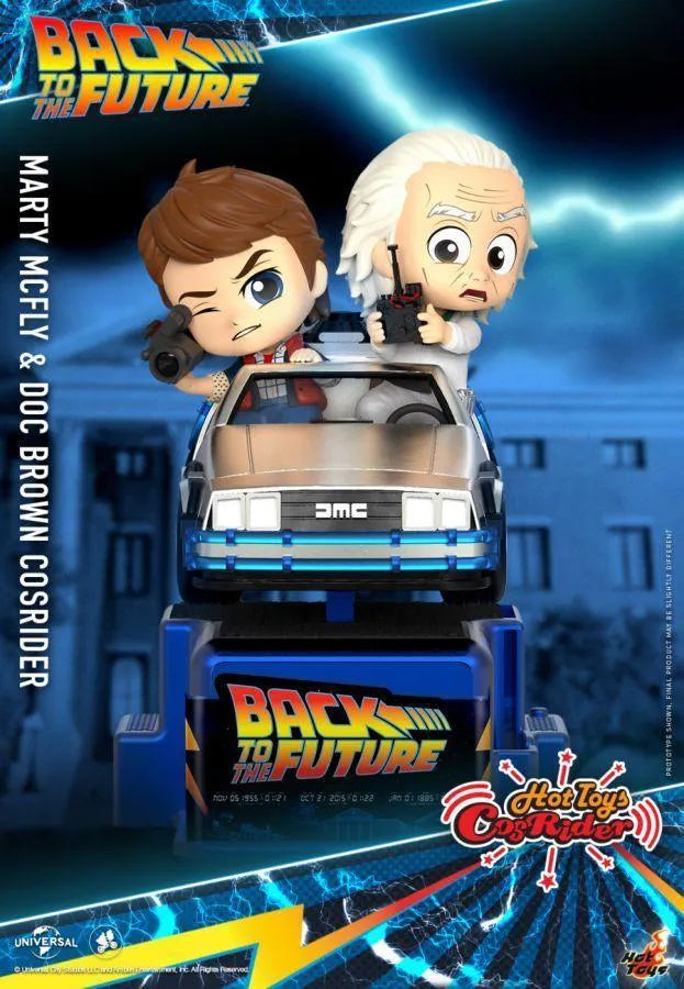 HOTCSRD020 Back to the Future - Marty McFly & Doc Brown Cosrider - Hot Toys - Titan Pop Culture