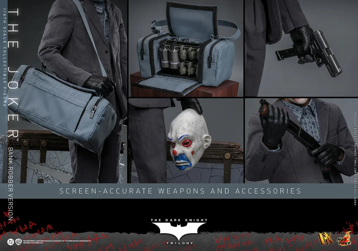 The Dark Knight - The Joker (Bank Robber Version) 1:6 Scale Collectable Action Figure