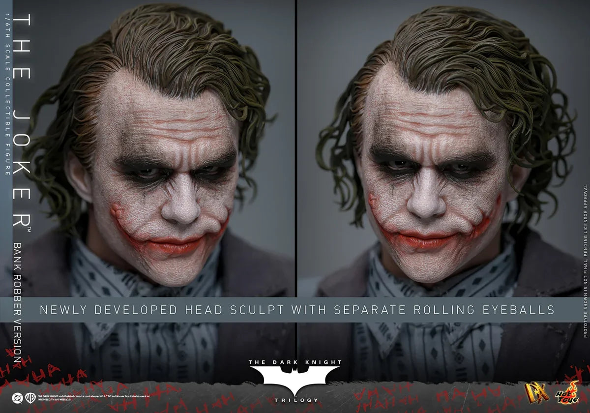 The Dark Knight - The Joker (Bank Robber Version) 1:6 Scale Collectable Action Figure