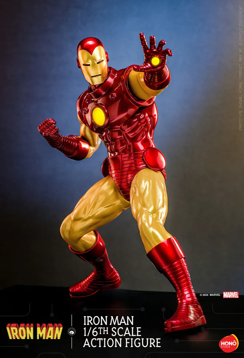 Iron Man - Figura de acción coleccionable a escala 1:6 de Iron Man (HONO STUDIOS)