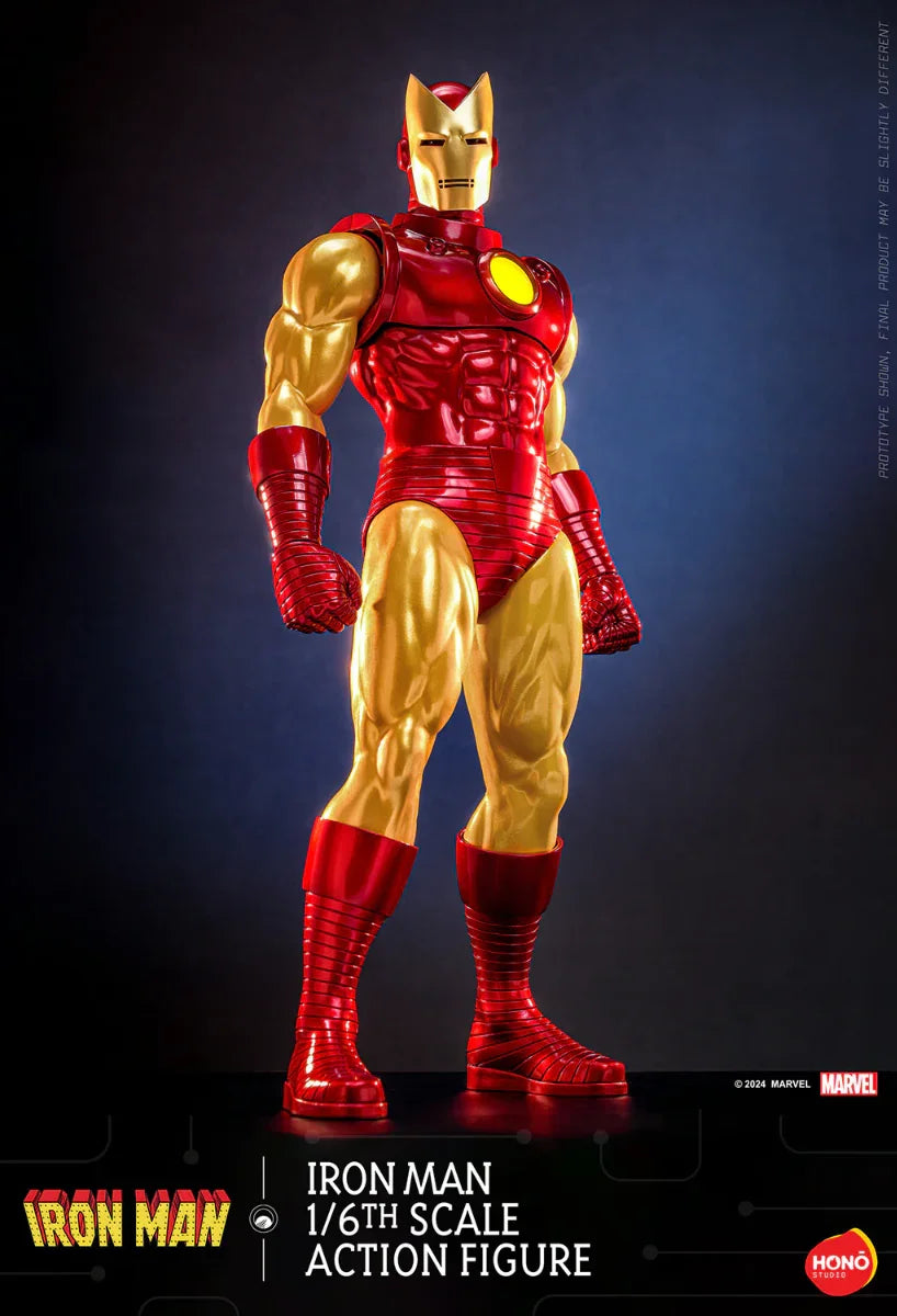 Iron Man - Figura de acción coleccionable a escala 1:6 de Iron Man (HONO STUDIOS)