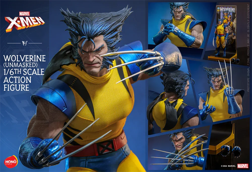 X-Men - Wolverine Unmasked (Hono Studios) 1:6 Scale Collectable Action Figure