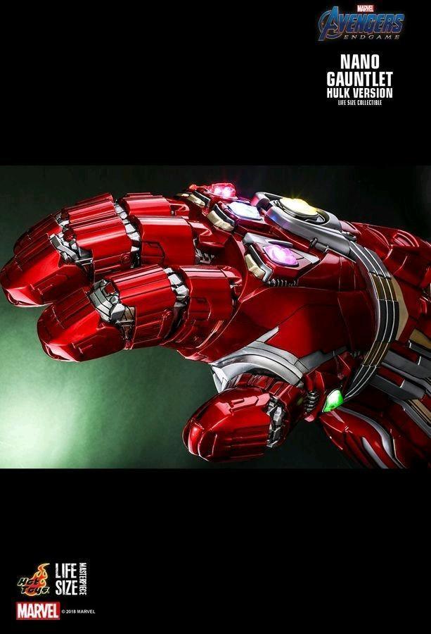 HOTLMS008 Avengers 4: Endgame - Nano Gauntlet (Hulk Version) 1:1 Scale Replica - Hot Toys - Titan Pop Culture