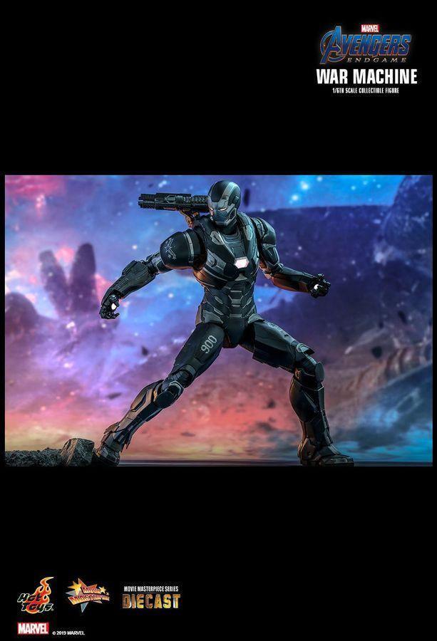 HOTMMS530D31 Avengers 4: Endgame - War Machine Diecast 12" Action Figure - Hot Toys - Titan Pop Culture