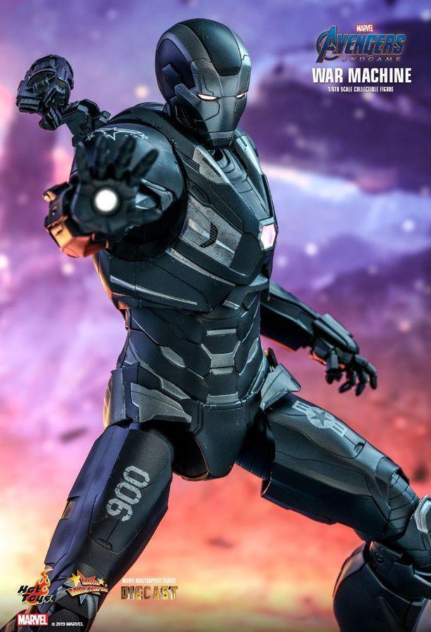 HOTMMS530D31 Avengers 4: Endgame - War Machine Diecast 12" Action Figure - Hot Toys - Titan Pop Culture