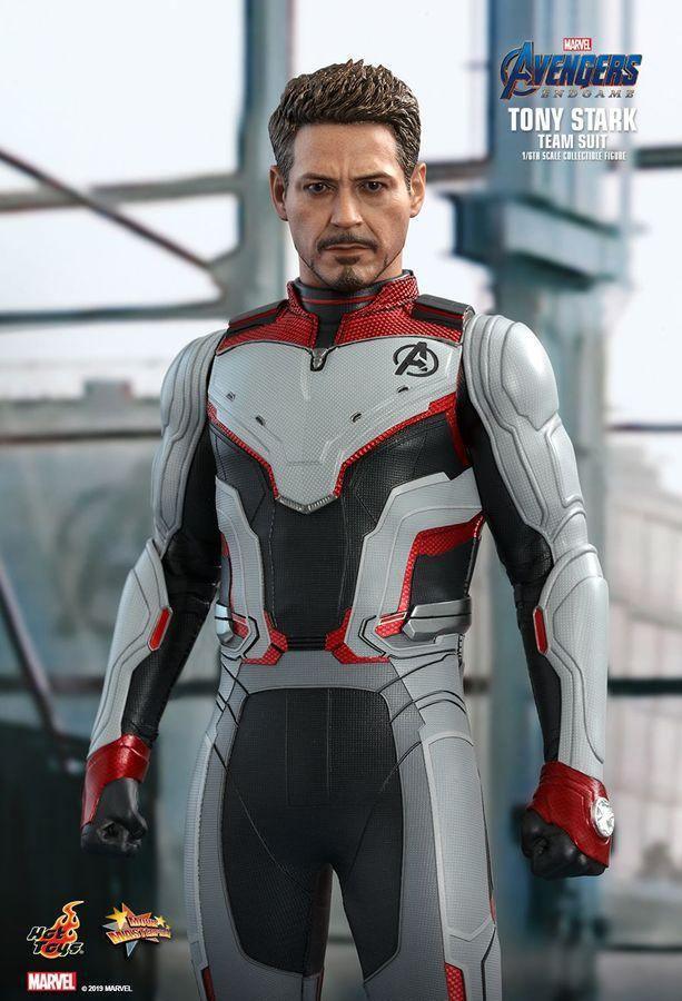 HOTMMS537 Avengers 4: Endgame - Tony Stark Team Suit 12" 1:6 Scale Action Figure - Hot Toys - Titan Pop Culture