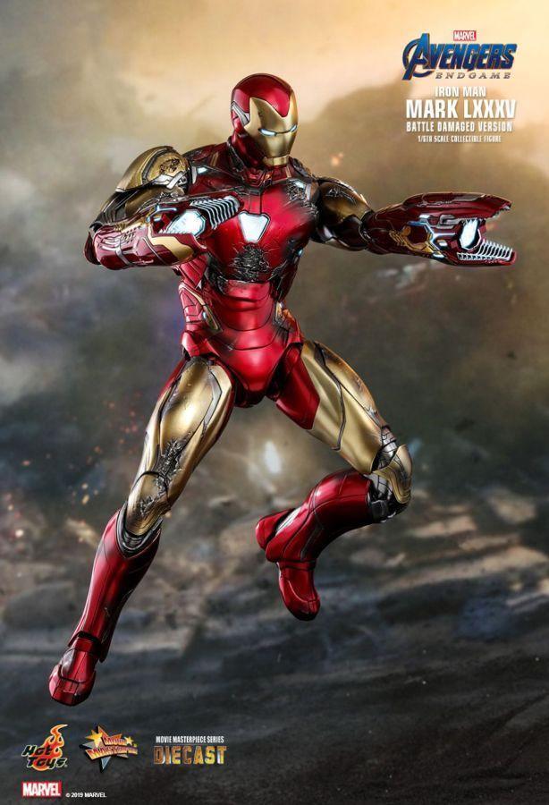 HOTMMS543D33 Avengers 4: Endgame - Iron Man Mark LXXXV Diecast 1:6 Scale 12" Action Figure - Hot Toys - Titan Pop Culture
