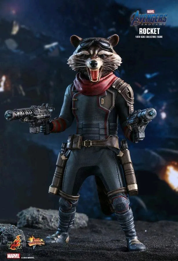 HOTMMS548 Avengers 4: Endgame - Rocket Raccoon 1:6 Scale Action Figure - Hot Toys - Titan Pop Culture