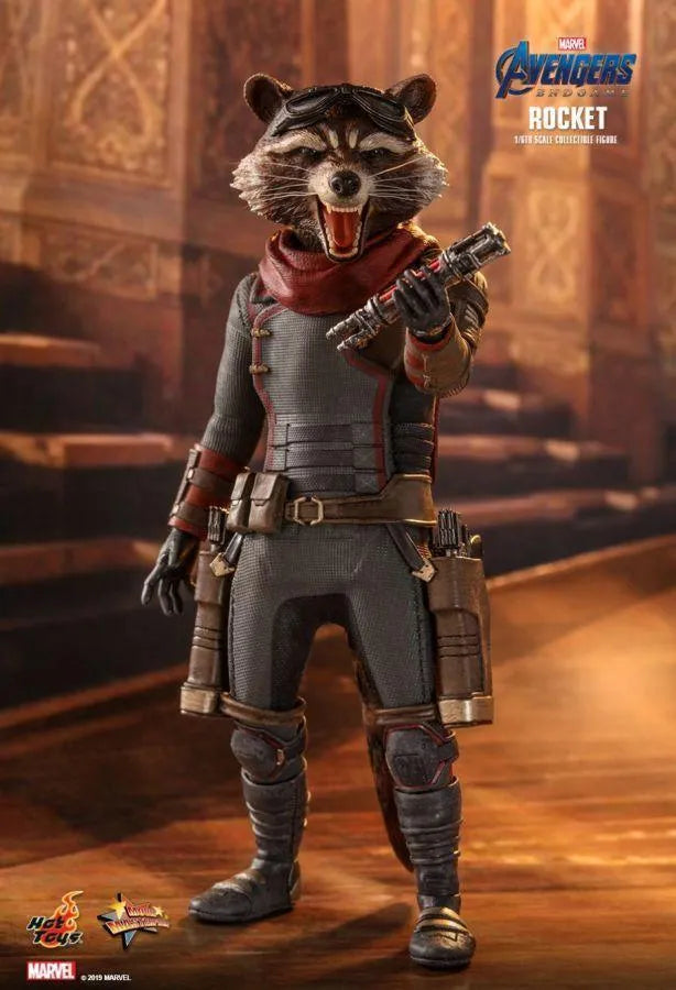 HOTMMS548 Avengers 4: Endgame - Rocket Raccoon 1:6 Scale Action Figure - Hot Toys - Titan Pop Culture