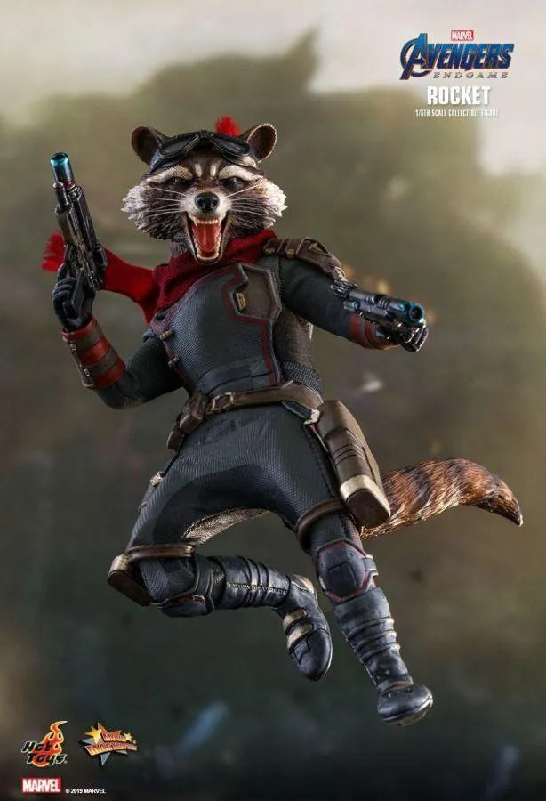 HOTMMS548 Avengers 4: Endgame - Rocket Raccoon 1:6 Scale Action Figure - Hot Toys - Titan Pop Culture