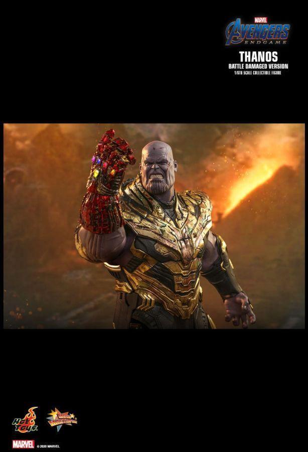 HOTMMS564 Avengers 4: Endgame - Thanos Battle Damaged 1:6 Scale 12" Action Figure - Hot Toys - Titan Pop Culture