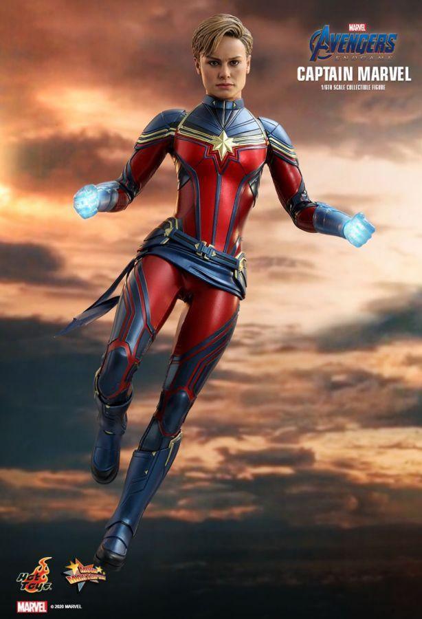 HOTMMS575 Avengers 4: Endgame - Captain Marvel 1:6 Scale 12" Action Figure - Hot Toys - Titan Pop Culture