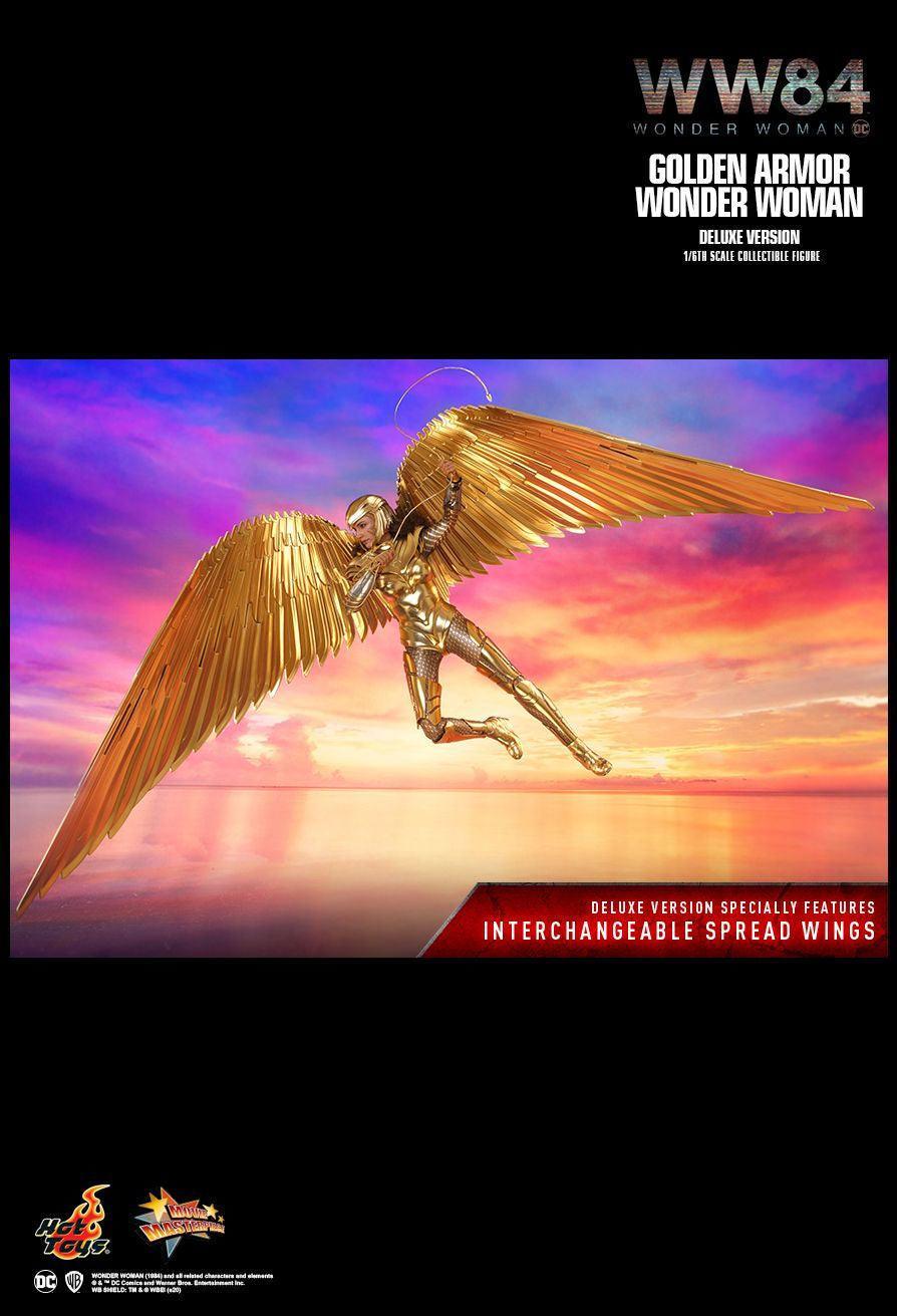 HOTMMS578 Wonder Woman 2: WW84 - Golden Armor Deluxe 1:6 Scale 12" Action Figure - Hot Toys - Titan Pop Culture