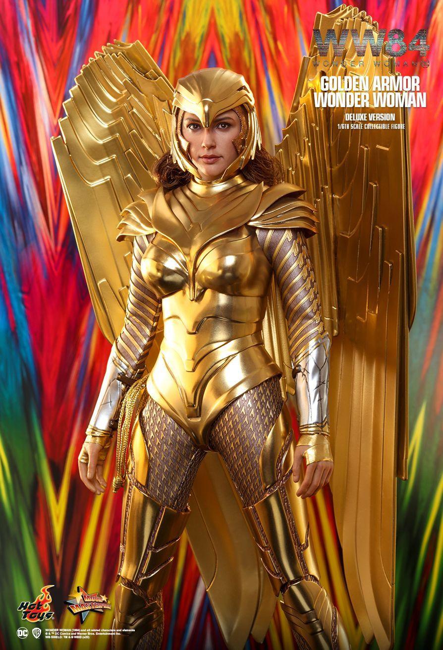 HOTMMS578 Wonder Woman 2: WW84 - Golden Armor Deluxe 1:6 Scale 12" Action Figure - Hot Toys - Titan Pop Culture