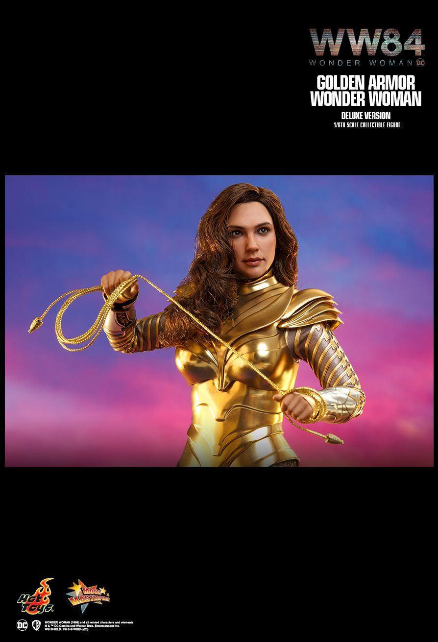HOTMMS578 Wonder Woman 2: WW84 - Golden Armor Deluxe 1:6 Scale 12" Action Figure - Hot Toys - Titan Pop Culture