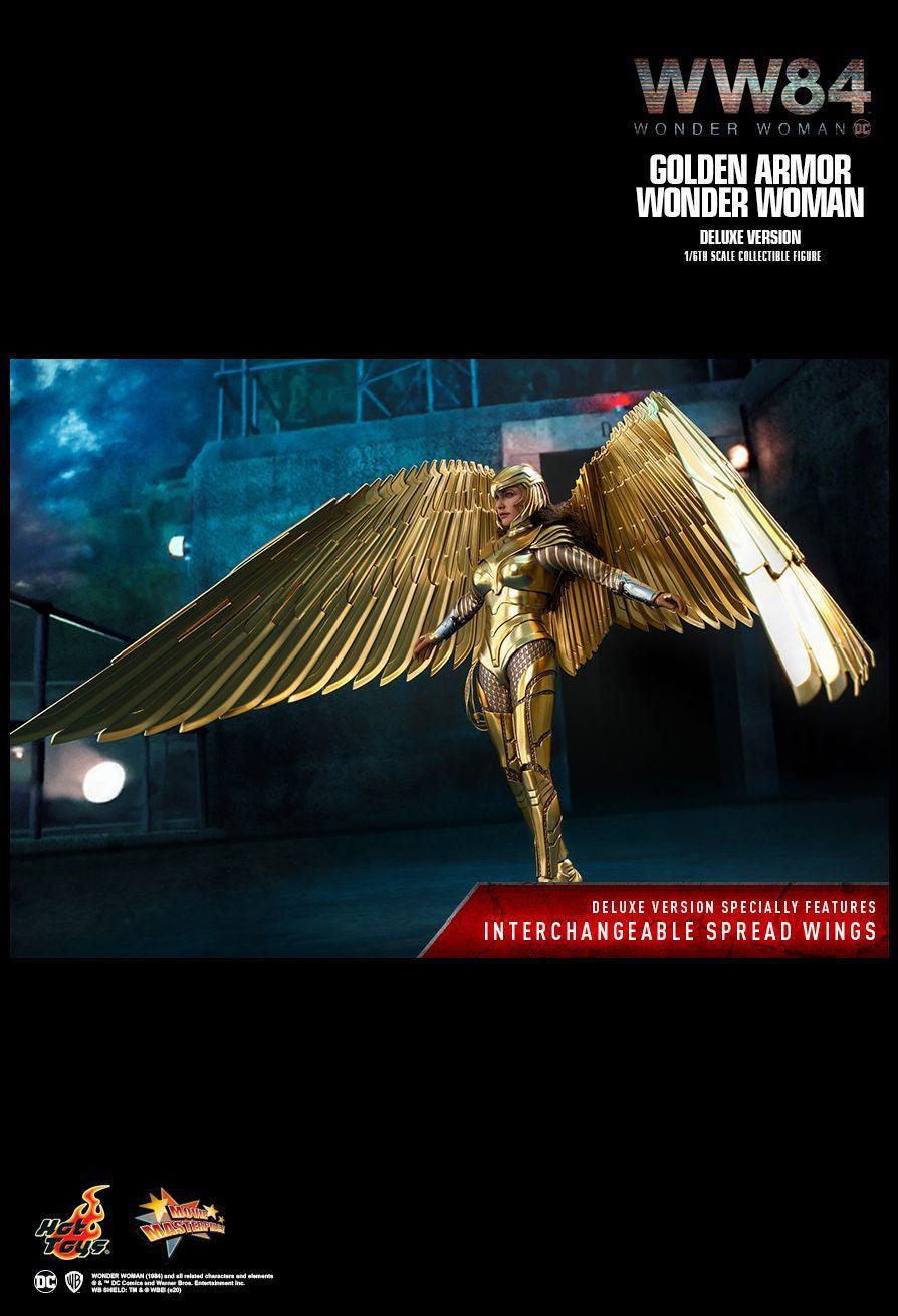 HOTMMS578 Wonder Woman 2: WW84 - Golden Armor Deluxe 1:6 Scale 12" Action Figure - Hot Toys - Titan Pop Culture