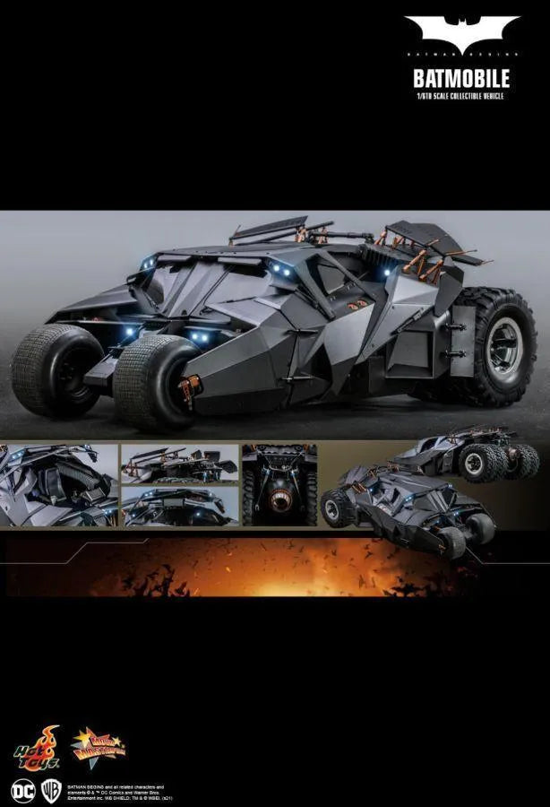HOTMMS596 Batman Begins - Batmobile 1:6 Scale Collectable Vehicle - Hot Toys - Titan Pop Culture