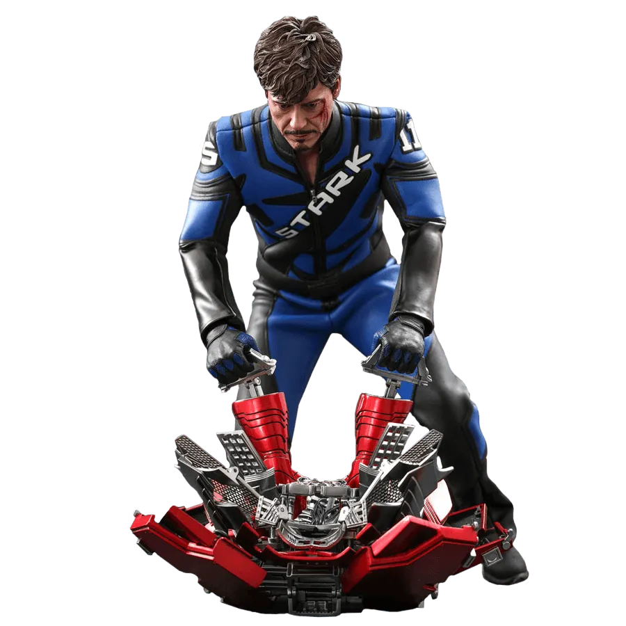 HOTMMS600 Iron Man 2 - Tony Stark Mark V Suit Up Deluxe 1:6 Scale Collectable Action Figure - Hot Toys - Titan Pop Culture
