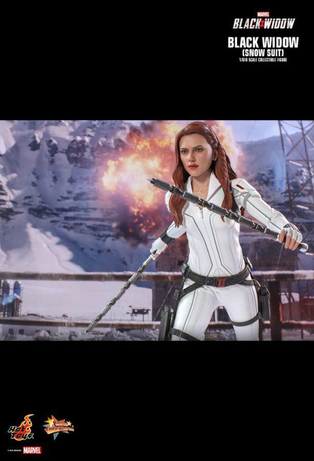 HOTMMS601 Black Widow (2021) - Black Widow (Snow Suit) 1:6 Scale 12" Action Figure - Hot Toys - Titan Pop Culture