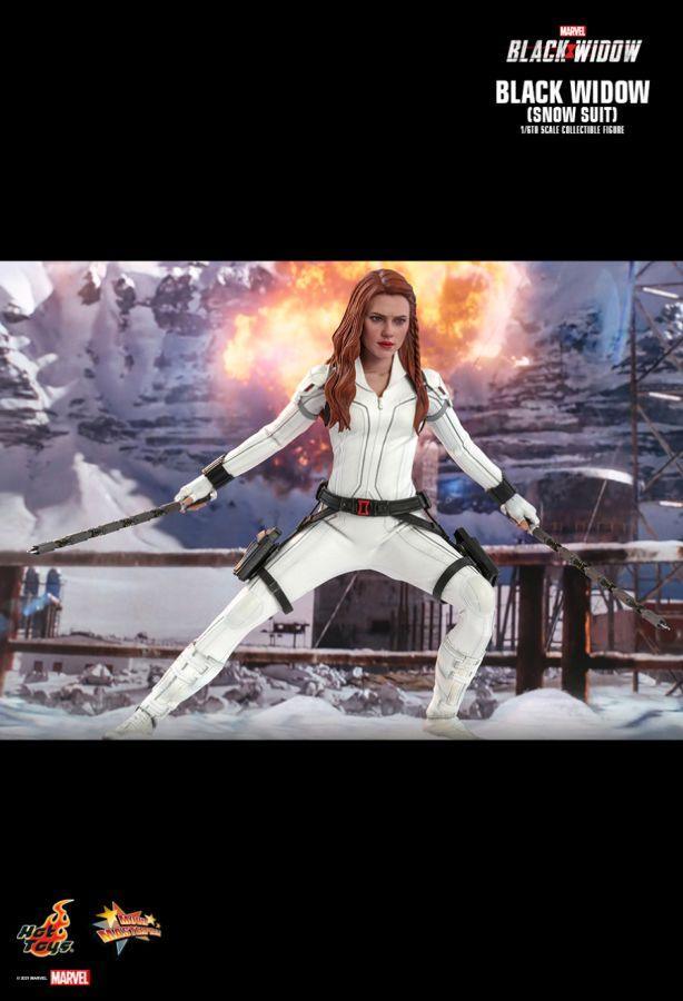 HOTMMS601 Black Widow (2021) - Black Widow (Snow Suit) 1:6 Scale 12" Action Figure - Hot Toys - Titan Pop Culture