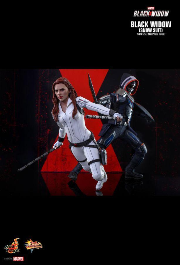 HOTMMS601 Black Widow (2021) - Black Widow (Snow Suit) 1:6 Scale 12" Action Figure - Hot Toys - Titan Pop Culture