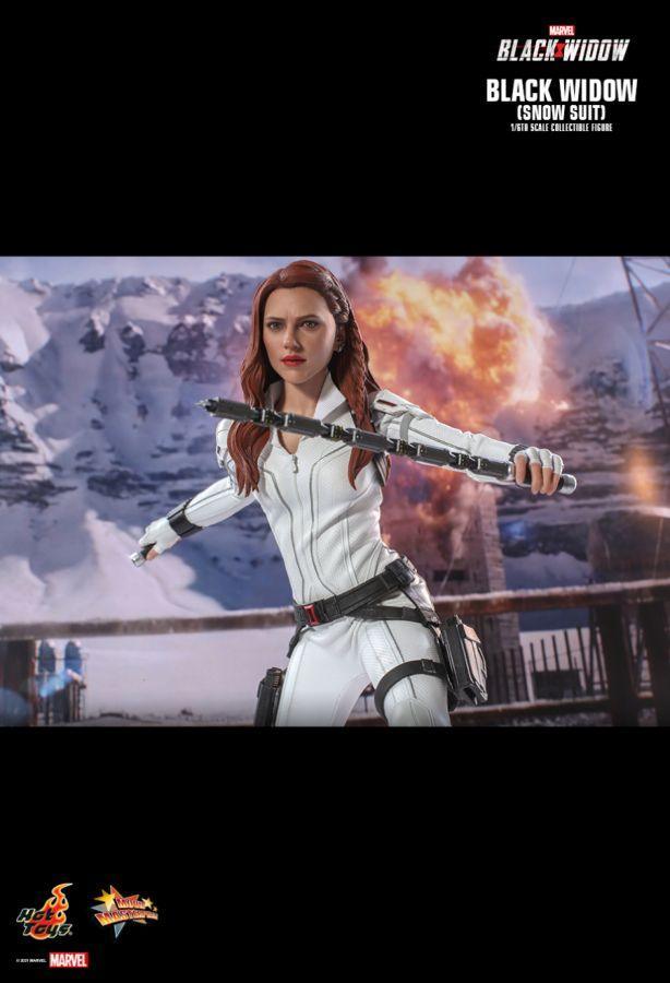 HOTMMS601 Black Widow (2021) - Black Widow (Snow Suit) 1:6 Scale 12" Action Figure - Hot Toys - Titan Pop Culture