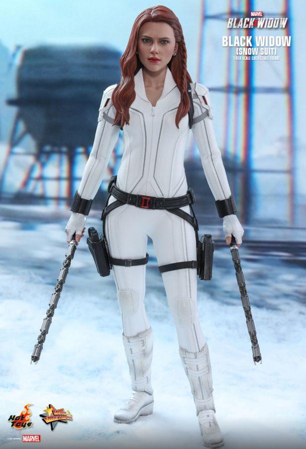 HOTMMS601 Black Widow (2021) - Black Widow (Snow Suit) 1:6 Scale 12" Action Figure - Hot Toys - Titan Pop Culture