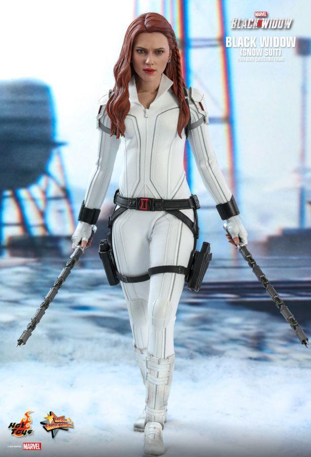 HOTMMS601 Black Widow (2021) - Black Widow (Snow Suit) 1:6 Scale 12" Action Figure - Hot Toys - Titan Pop Culture