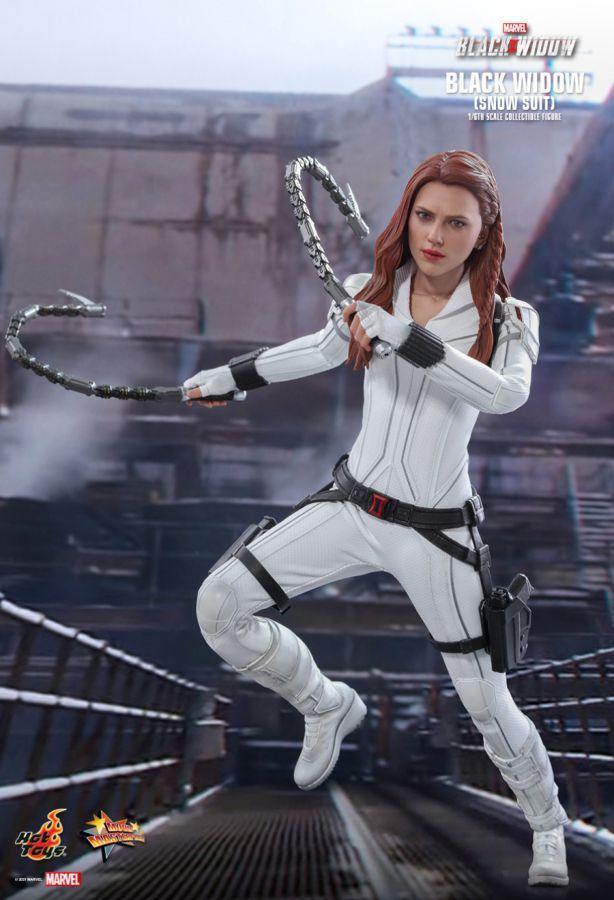 HOTMMS601 Black Widow (2021) - Black Widow (Snow Suit) 1:6 Scale 12" Action Figure - Hot Toys - Titan Pop Culture