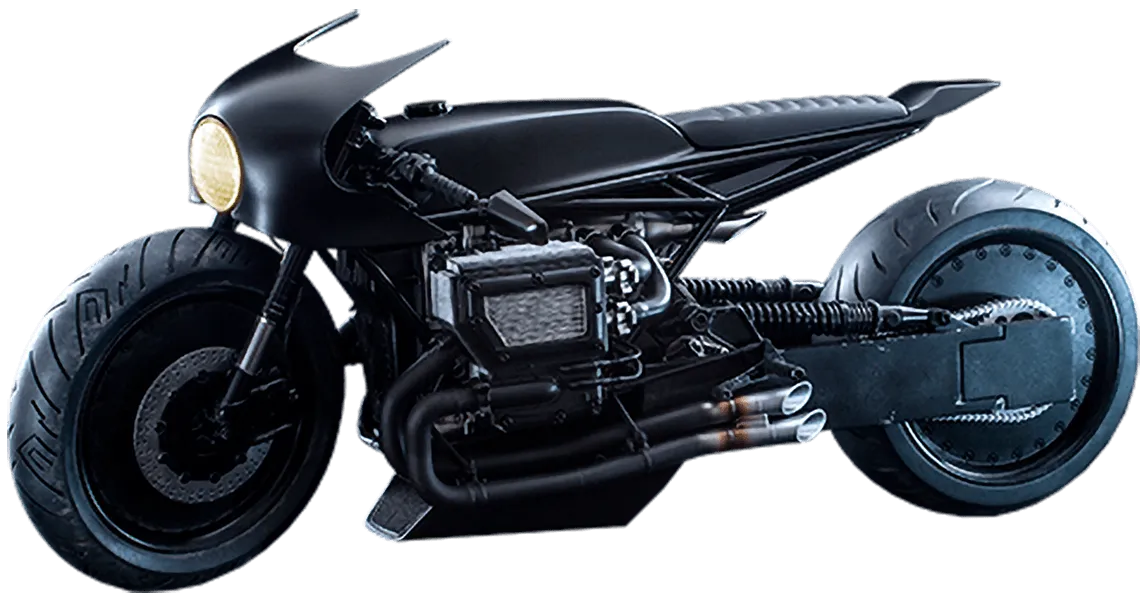 HOTMMS642 The Batman - Batcycle 1:6 Scale Collectable Vehicle - Hot Toys - Titan Pop Culture