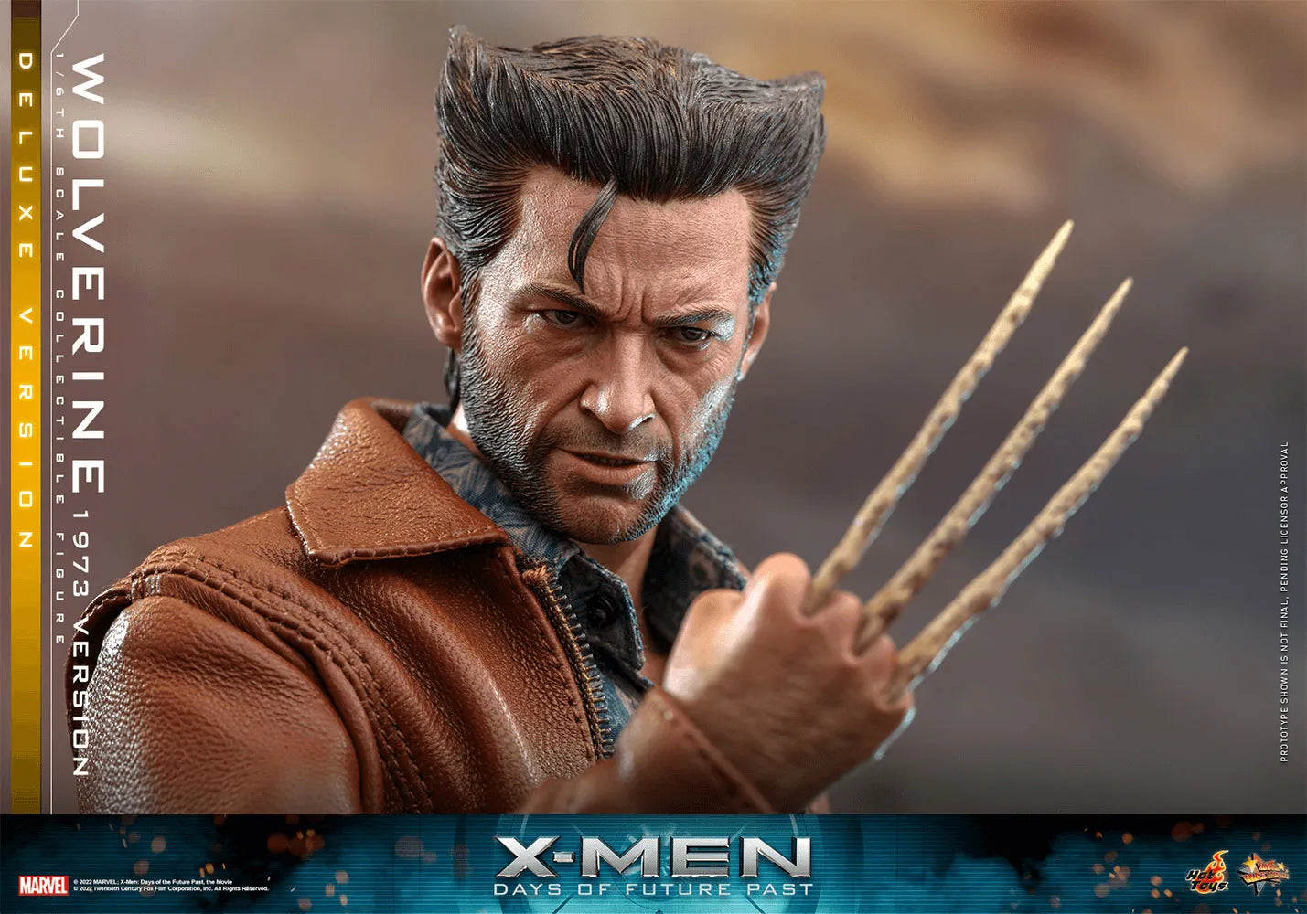 HOTMMS660 X-Men 5: Day of Future Past - Wolverine 1973 version Deluxe 1:6 Scale Action Figure - Hot Toys - Titan Pop Culture