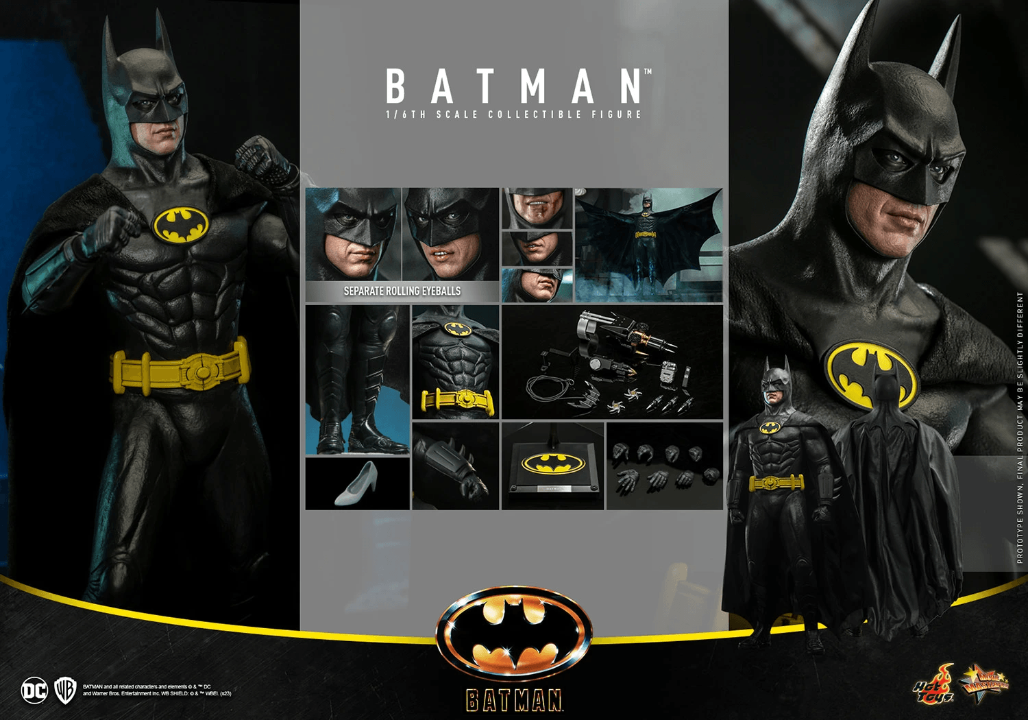 HOTMMS692 Batman (1989) - Batman 1:6 Figure - Hot Toys - Titan Pop Culture