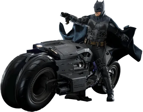 HOTMMS705 The Flash (2023) - Batman & Batcycle 1:6 Scale Collectable Action Figure Set - Hot Toys - Titan Pop Culture