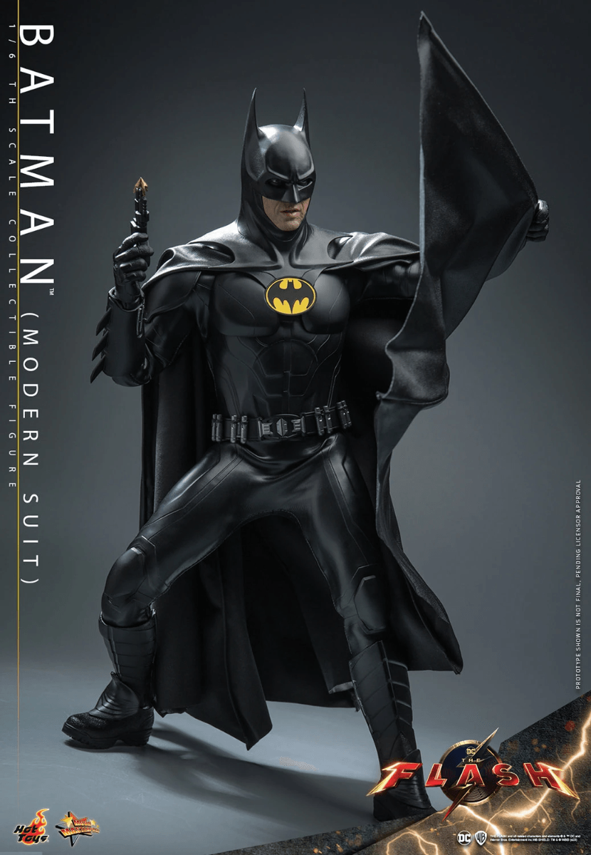 HOTMMS712 The Flash (2023) - Batman (Modern Suit) 1:6 Scale Action Figure - Hot Toys - Titan Pop Culture