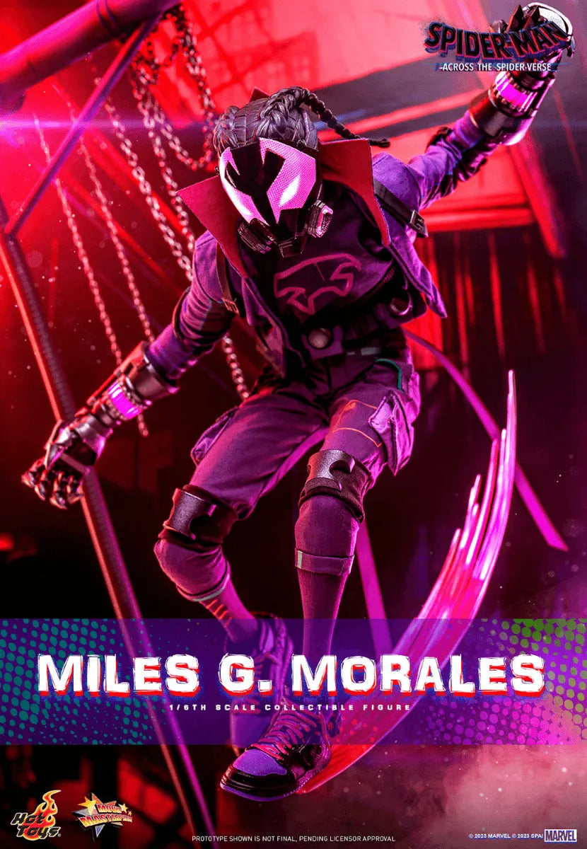 HOTMMS725 Spider-Man: Across the Spider-Verse - Miles G. Morales 1:6 Scale Collectable Figure - Hot Toys - Titan Pop Culture