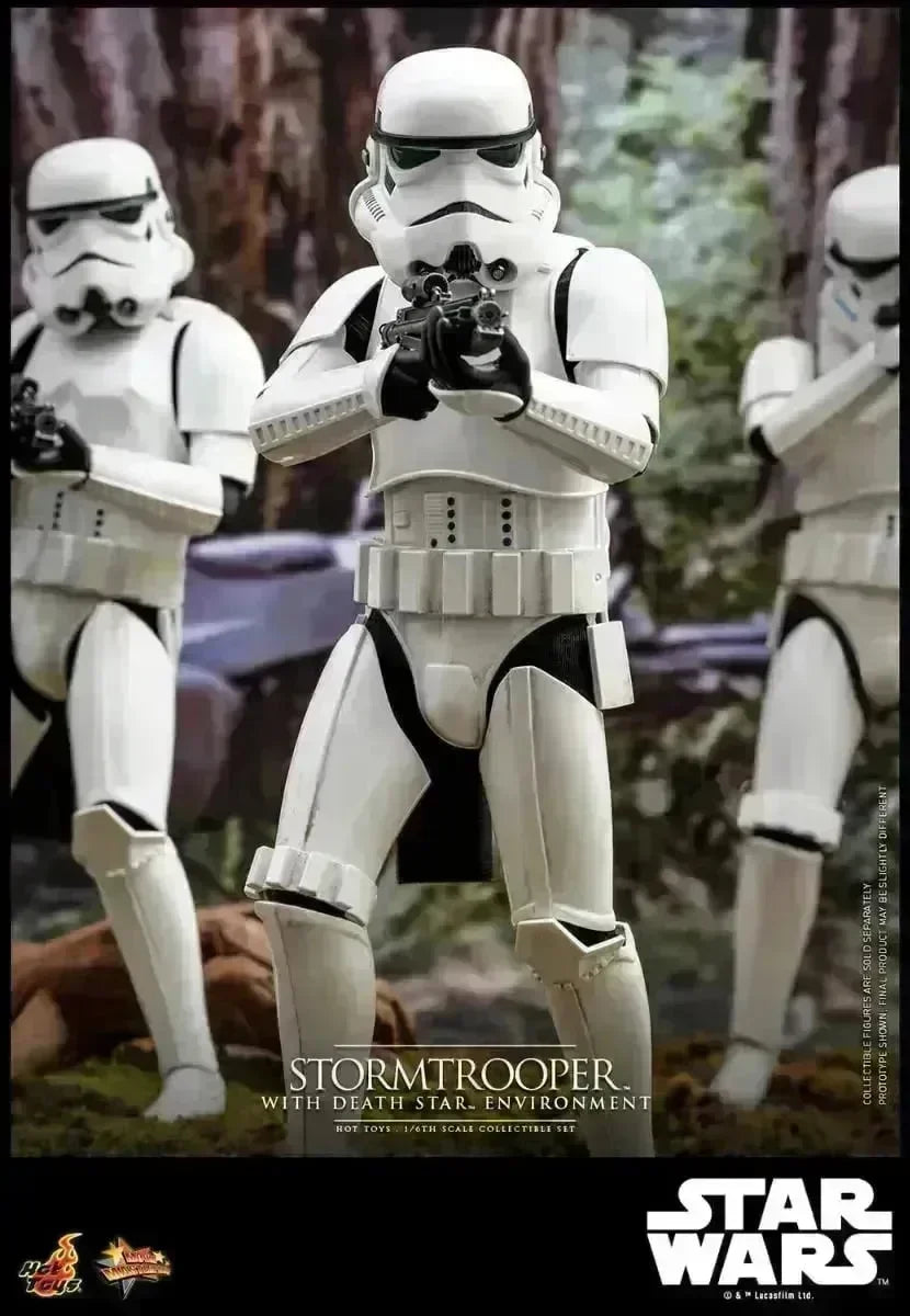 HOTMMS736 Star Wars - Stormtrooper (with Death Star Environment) 1:6 Scale Collectable Action Figure - Hot Toys - Titan Pop Culture