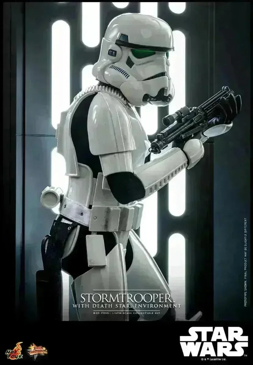HOTMMS736 Star Wars - Stormtrooper (with Death Star Environment) 1:6 Scale Collectable Action Figure - Hot Toys - Titan Pop Culture