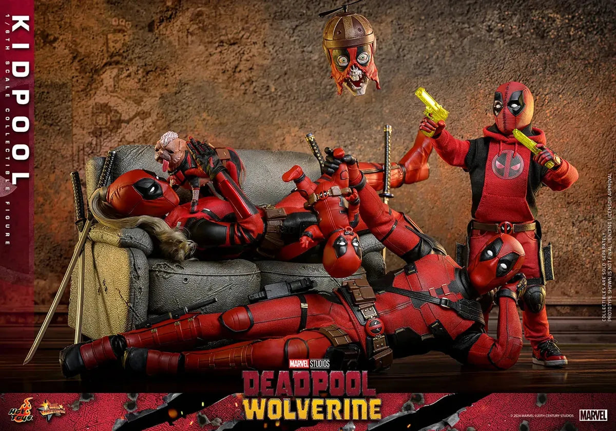 HOTMMS763 Deadpool & Wolverine - Kidpool 1:6 Scale Collectable Action Figure - Hot Toys - Titan Pop Culture