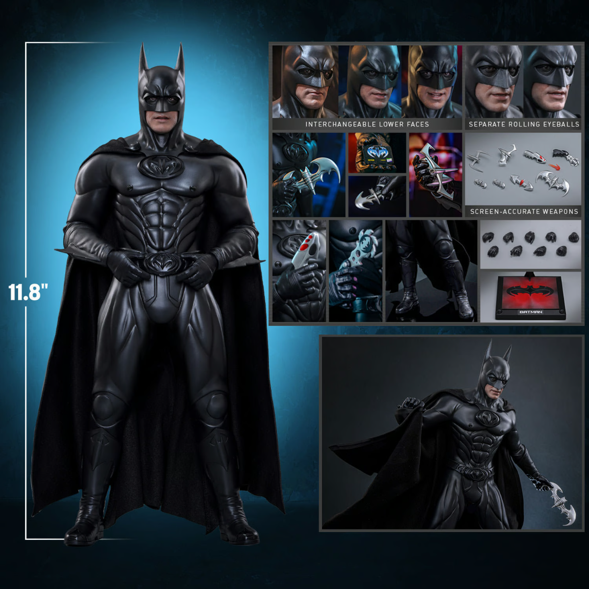 Batman & Robin - Batman 1:6 Scale Collectable Action Figure