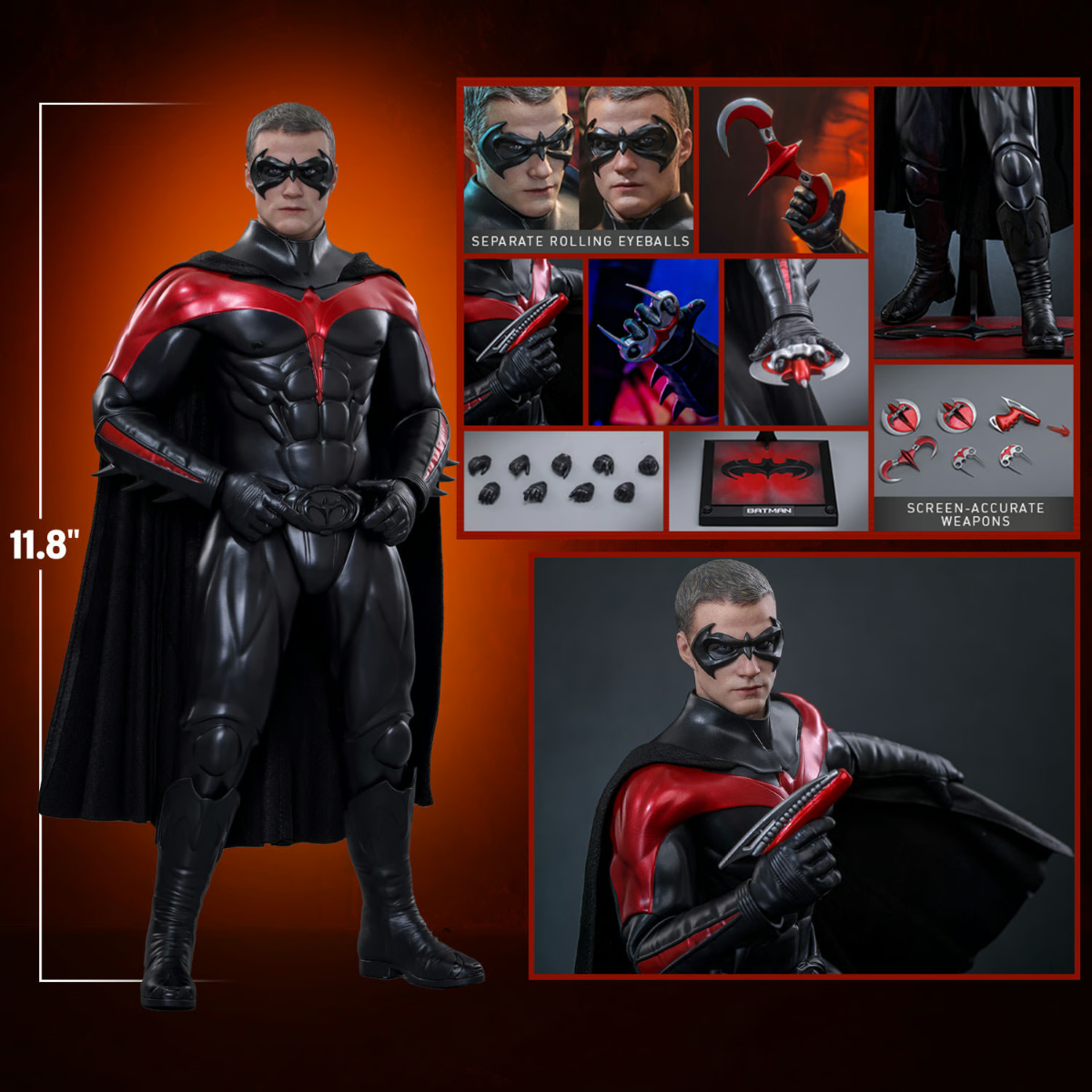 Batman & Robin - Robin 1:6 Scale Collectable Action Figure