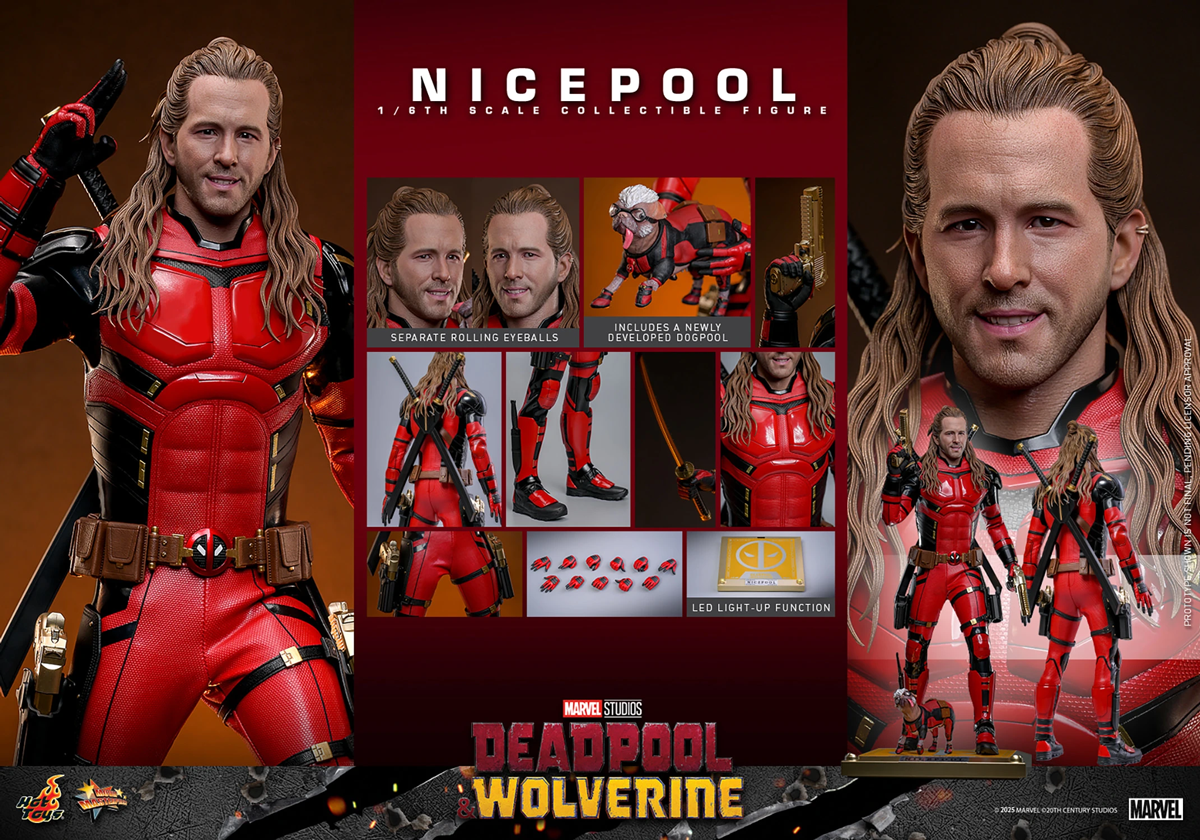 Deadpool & Wolverine - Nicepool 1:6 Scale Collectable Action Figure