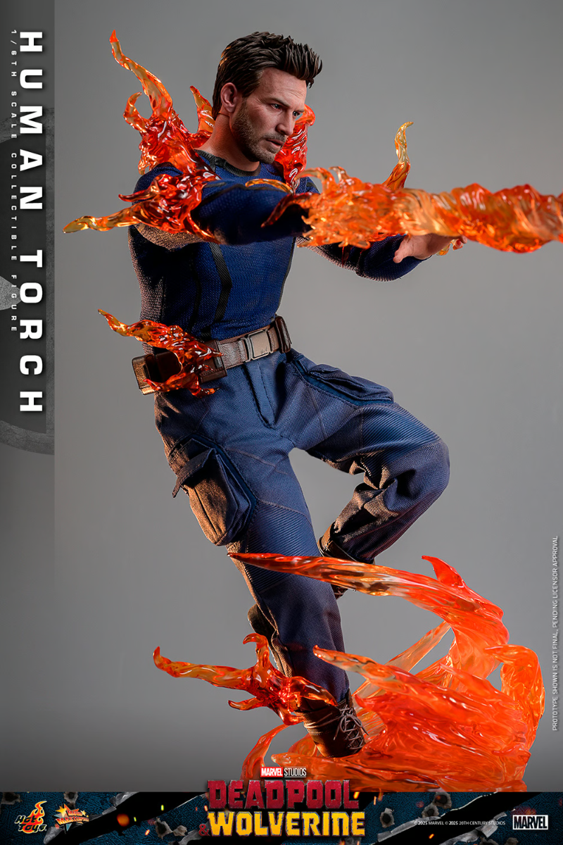 Deadpool & Wolverine - Human Torch 1:6 Scale Collectable Action Figure