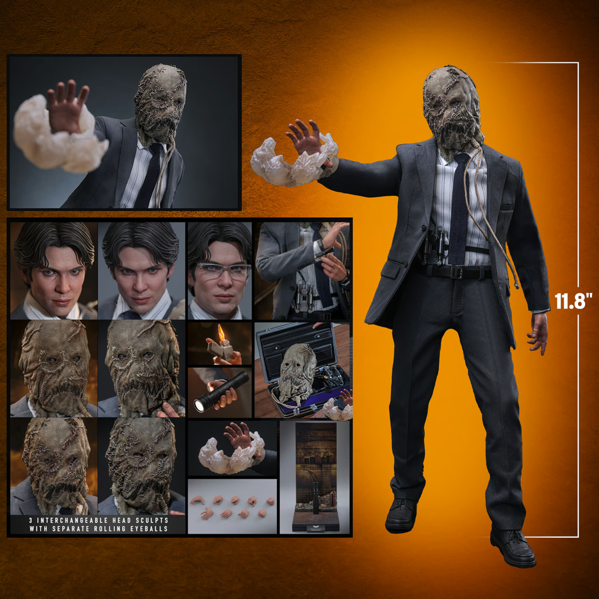Batman Begins - Scarecrow (2.0) 1:6 Scale Collectable Action Figure